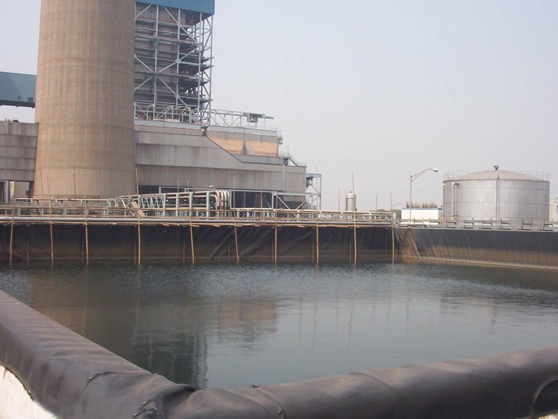 Smooth Geomembrane for fish farm project