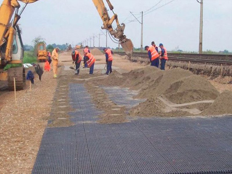 PP Geogrid for Road Construction