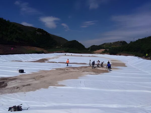 Staple Fiber Needle Punched Geotextile for Mining Project